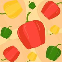 paprika patroon vector