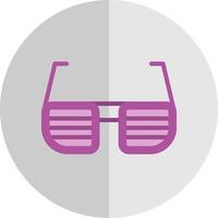 pret bril vector icoon ontwerp