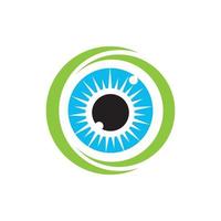 zakelijke oog zorg vector logo ontwerp branding identiteit