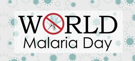 wereld malaria dag vector, illustratie van malaria, en de wereld voor ontwerp wereld malaria dag.vector banier en poster ontwerp. vector