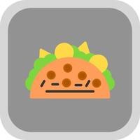 taco vector icoon ontwerp