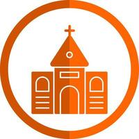 kerk vector icoon ontwerp