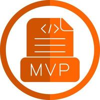 mvp vector icoon ontwerp