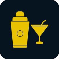 cocktail shaker vector icoon ontwerp