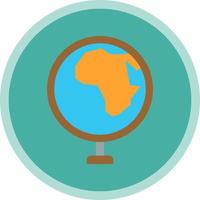 wereldbol Afrika vector icoon ontwerp