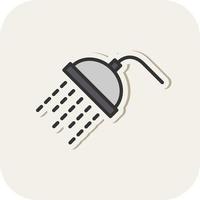 douche vector icoon ontwerp