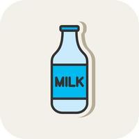 melk fles vector icoon ontwerp