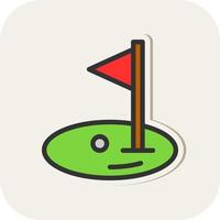 golf vector icoon ontwerp