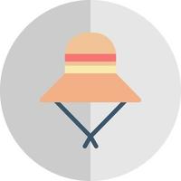 zon hoed vector icoon ontwerp