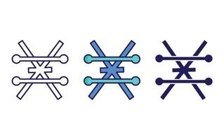 alchimie symbool icoon vector