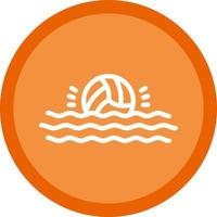 waterpolo vector icoon ontwerp