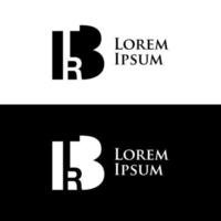 sleutel b letterteken logo ontwerp vector