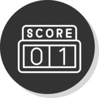 scorebord vector icoon ontwerp