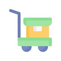 trolley icoon voor uw website ontwerp, logo, app, ui. vector