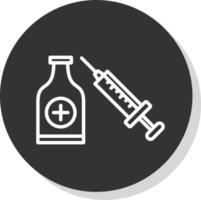 vaccinatie vector icoon ontwerp