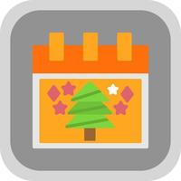 Kerstmis boom vector icoon ontwerp