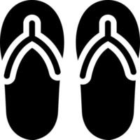 flip flop vectorillustratie op een background.premium kwaliteit symbolen.vector iconen voor concept en grafisch ontwerp. vector