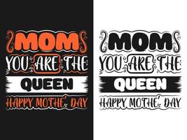 moeder dag typografie t-shirt ontwerp vector