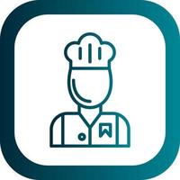 chef vector icoon ontwerp