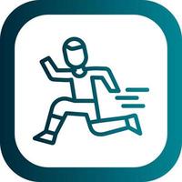 atletiek vector icoon ontwerp