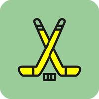 ijs hockey vector icoon ontwerp