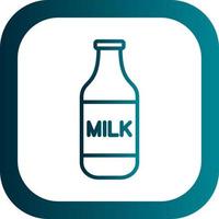 melk fles vector icoon ontwerp