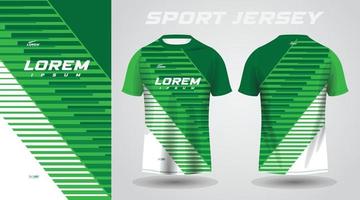 groen overhemd voetbal Amerikaans voetbal sport Jersey sjabloon ontwerp mockup vector