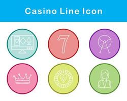 casino vector icoon reeks