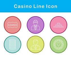 casino vector icoon reeks