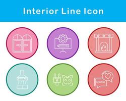 interieur vector icoon reeks