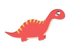 rood velociraptor-ontwerp vector