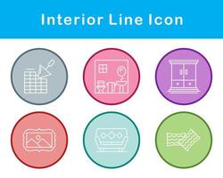 interieur vector icoon reeks