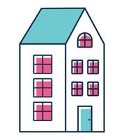 gebouw huis illustratie vector