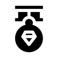 diamant medaille icoon voor uw website, mobiel, presentatie, en logo ontwerp. vector