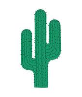 cactus met stekels vector