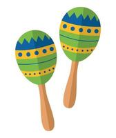 braziliaans maracas ontwerp vector