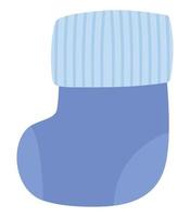 baby blauw sok vector