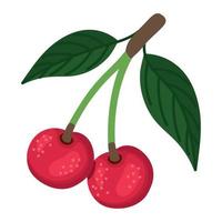 kers fruit ontwerp vector