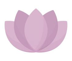 paars lotus ontwerp vector