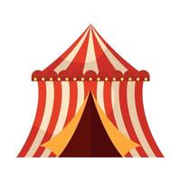 amusement tent illustratie vector