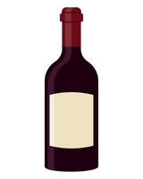 wijnfles illustratie vector