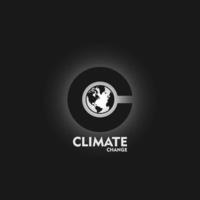 klimaat verandering logo vector