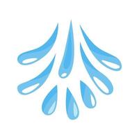 water plons icoon vector. druppels illustratie teken. oceaan symbool. zee logo. water bron markering. vector