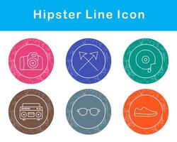 hipster vector icoon reeks