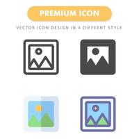 foto icon pack geïsoleerd op een witte achtergrond. voor uw websiteontwerp, logo, app, ui. vectorafbeeldingen illustratie en bewerkbare beroerte. eps 10. vector