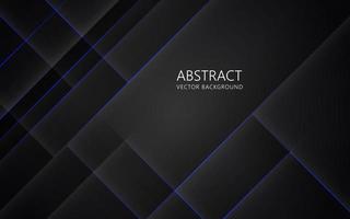 modern abstract zwart achtergrond met blauw licht samenstelling. eps10 vector