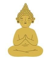 gouden Boeddha ontwerp vector