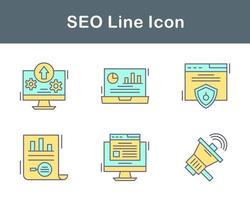 seo vector icoon reeks