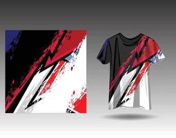 t-shirt sport- ontwerp voor racing Jersey wielersport Amerikaans voetbal gaming vector