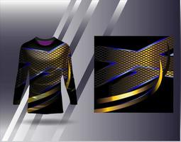 t-shirt sport- ontwerp voor racing Jersey wielersport Amerikaans voetbal gaming vector